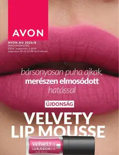 Avon - AVON online katalógus 2026 augusztusi megtekintése, amely érvényes 2026.08.01.-től