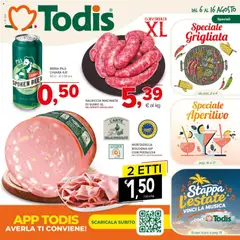 Anteprima dell'opuscolo Todis volantino dal negozio Todis valido da 06/08/2026