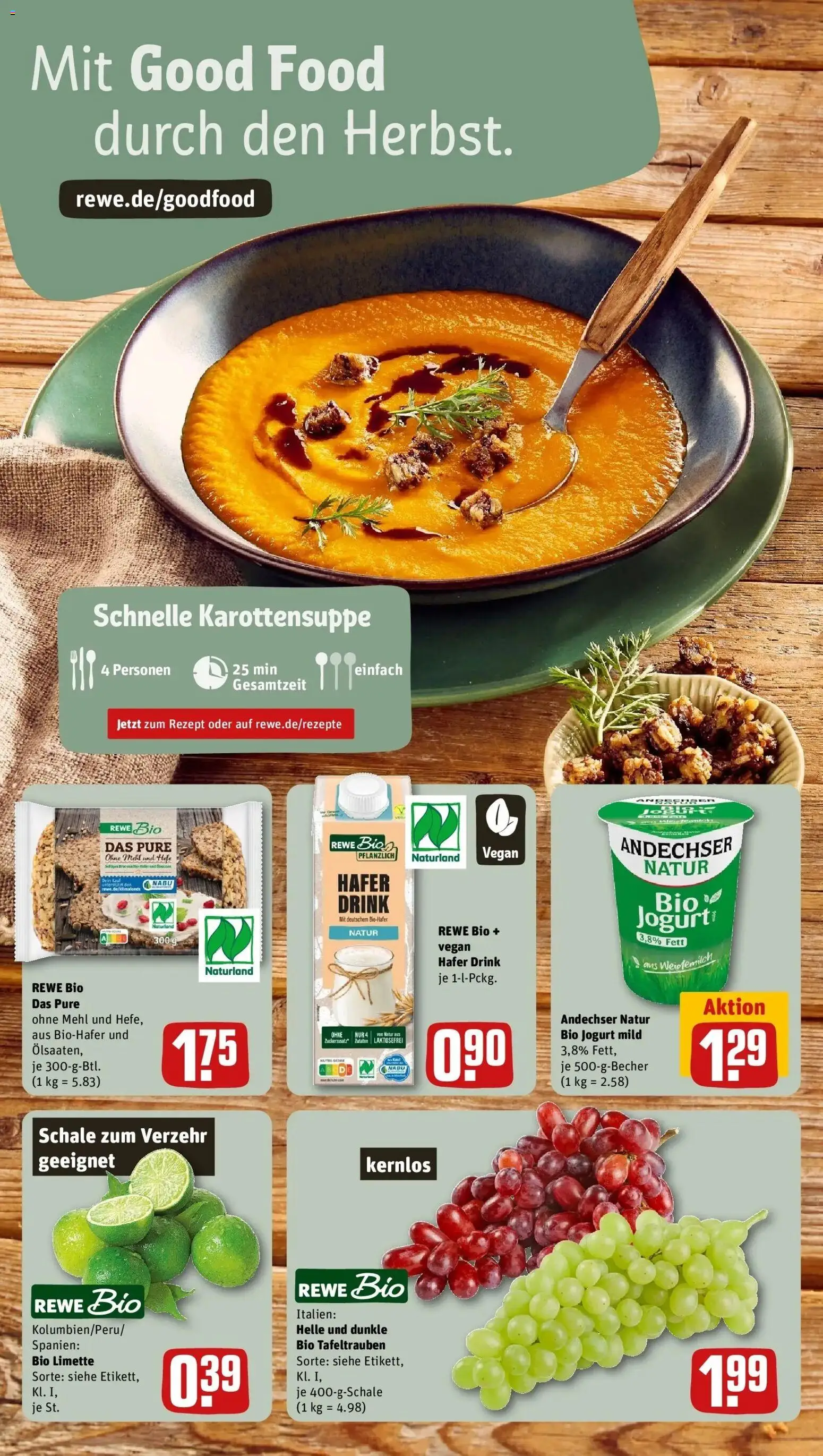 Vorschau von dem Prospekt des Geschäftes Rewe, gültig ab dem 05.10.2026