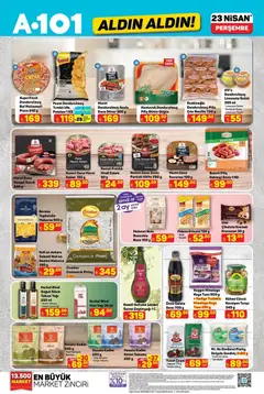 A101 A101 - Katalog Aldın Aldın 23.04.2026 - Broşürünün önizlemesi