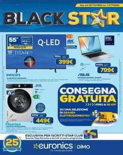 Anteprima dell'opuscolo Euronics volantino Venaria Reale dal negozio Euronics valido da 24/09/2026