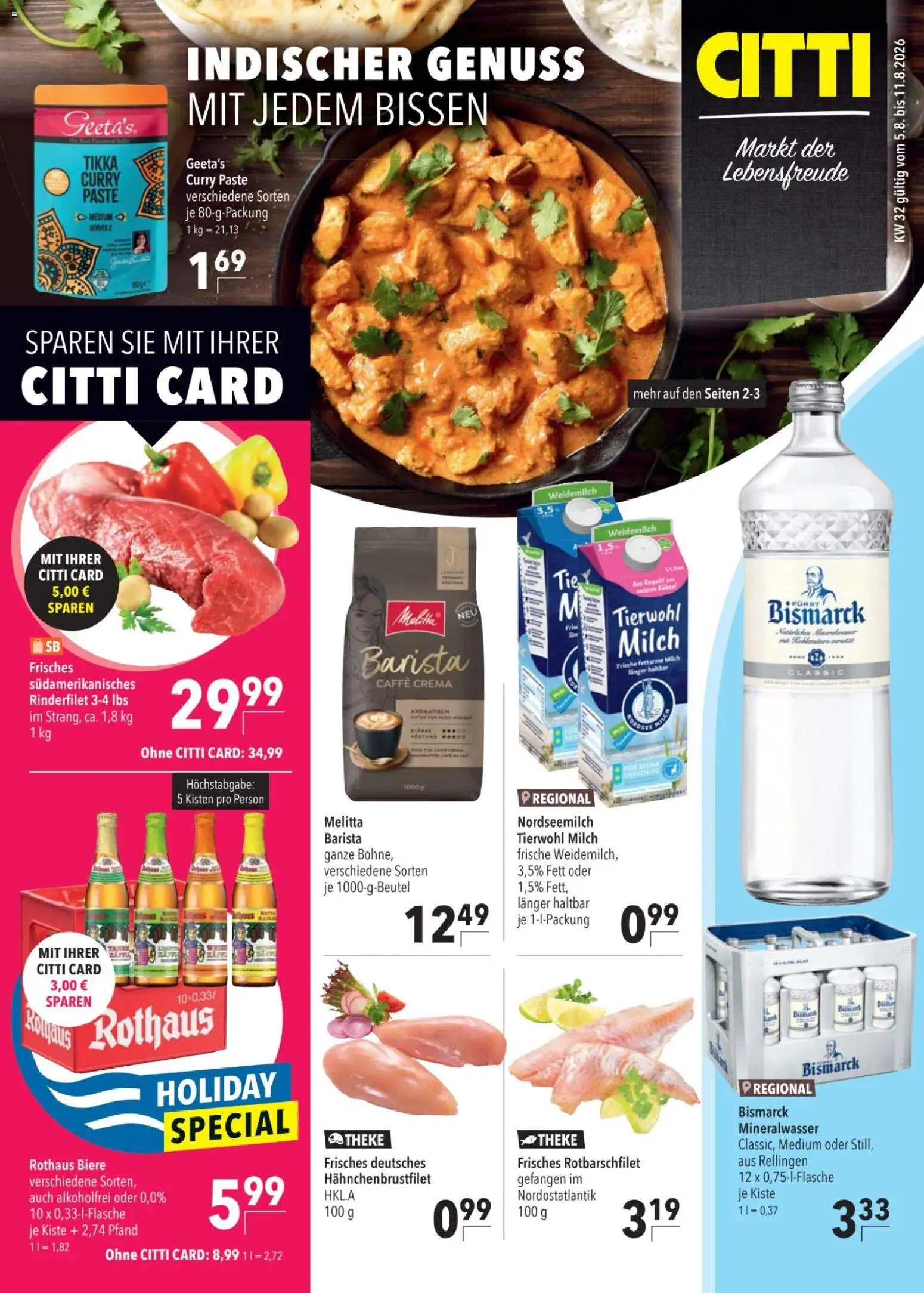 Eksempel på tilbudsavis CITTI - Tilbud fra butik CITTI gyldig fra 05/08/2026