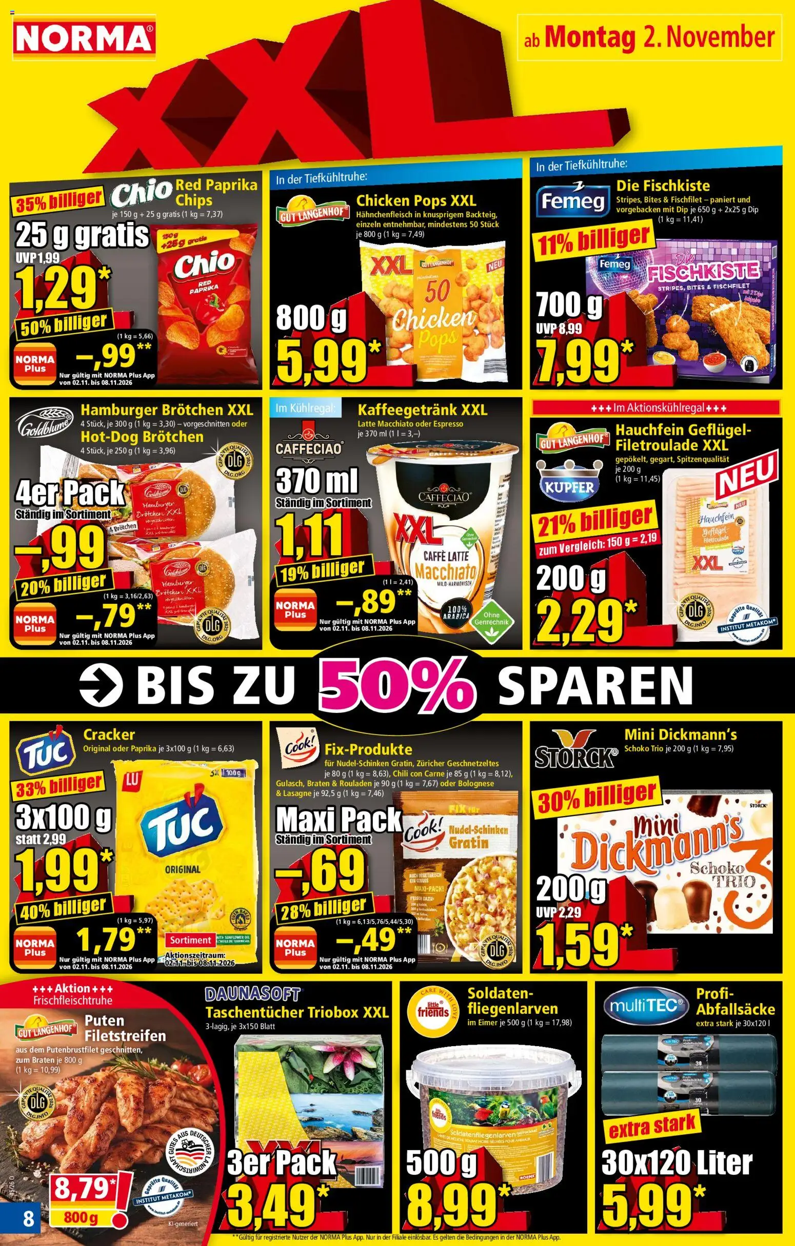 Vorschau von dem Prospekt des Geschäftes Norma, gültig ab dem 02.11.2026