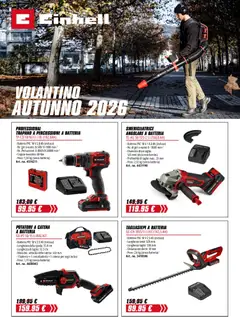 Anteprima dell'opuscolo Einhell volantino dal negozio Einhell valido da 01/10/2026