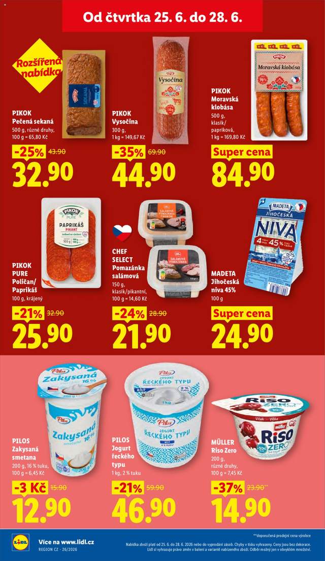 Nový Lidl leták od 25.06.