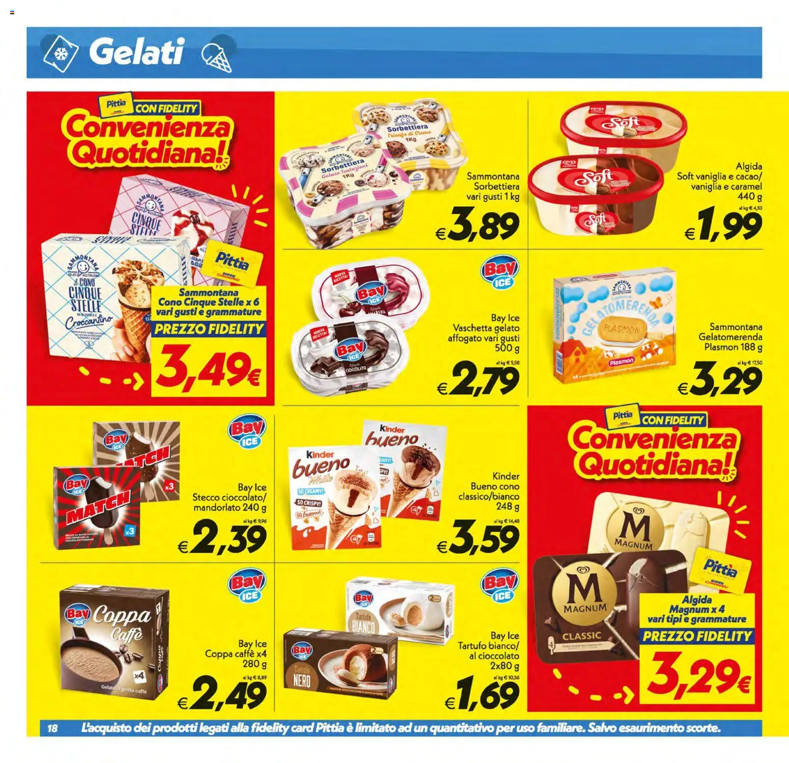 Anteprima dell'opuscolo SuperConveniente volantino Gela, Vittoria dal negozio SuperConveniente valido da 01/09/2026 - Gelato, Caffè, Tartufo, Cioccolato, Magnum, Vaniglia