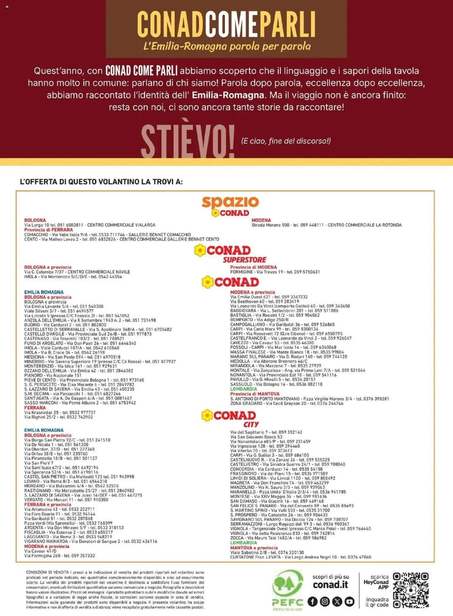 Anteprima dell'opuscolo Conad volantino Castel San Pietro Terme dal negozio Conad valido da 08/10/2026 - Polo, Doccia