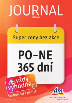 Náhled nabídky: dm drogerie dm drogerie leták platný od 03.09.2026