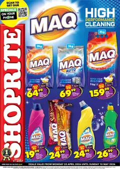 Preview of Shoprite flyer valid from 20/04/2026
