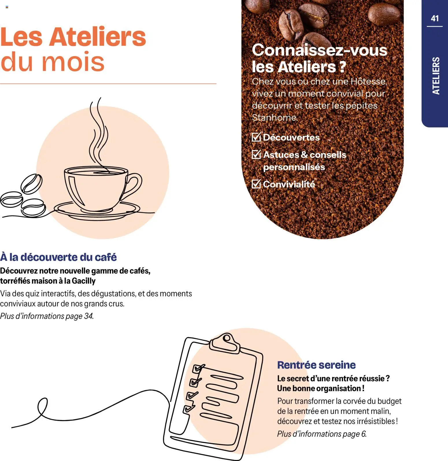 Prévisualisation de Stanhome catalogue du magasin Stanhome formulaire valide 31/08/2026 - Café