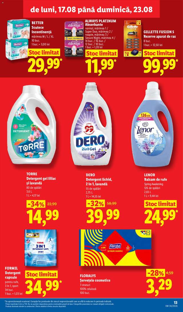 Noul catalog Lidl de la 17.08.