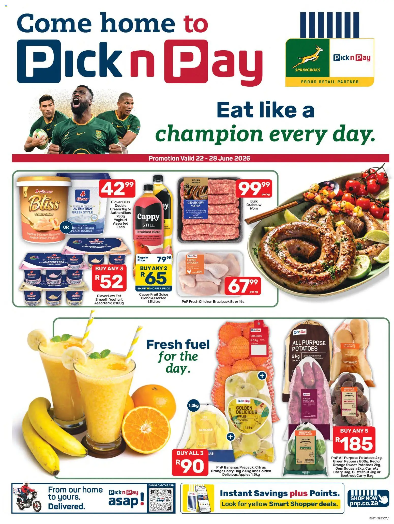 Preview of Pick n Pay flyer valid from 22/06/2026