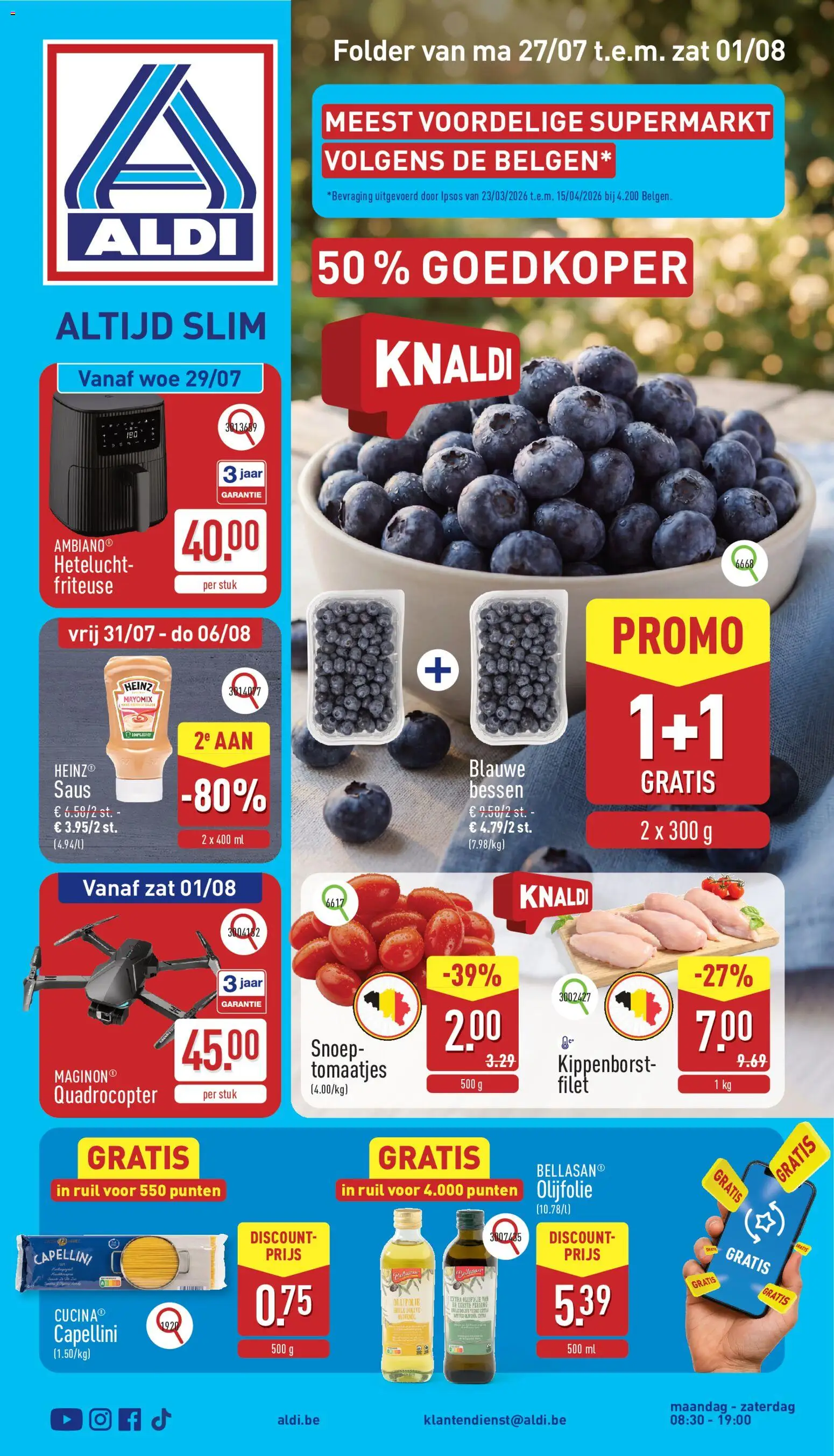 Voorbeeld van Aldi folder week 31 van winkel Aldi geldig vanaf 27/07/2026