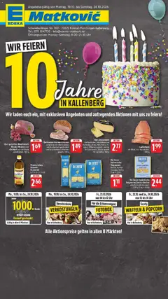 Vorschau von dem Prospekt des Geschäftes Edeka, gültig ab dem 19.10.2026