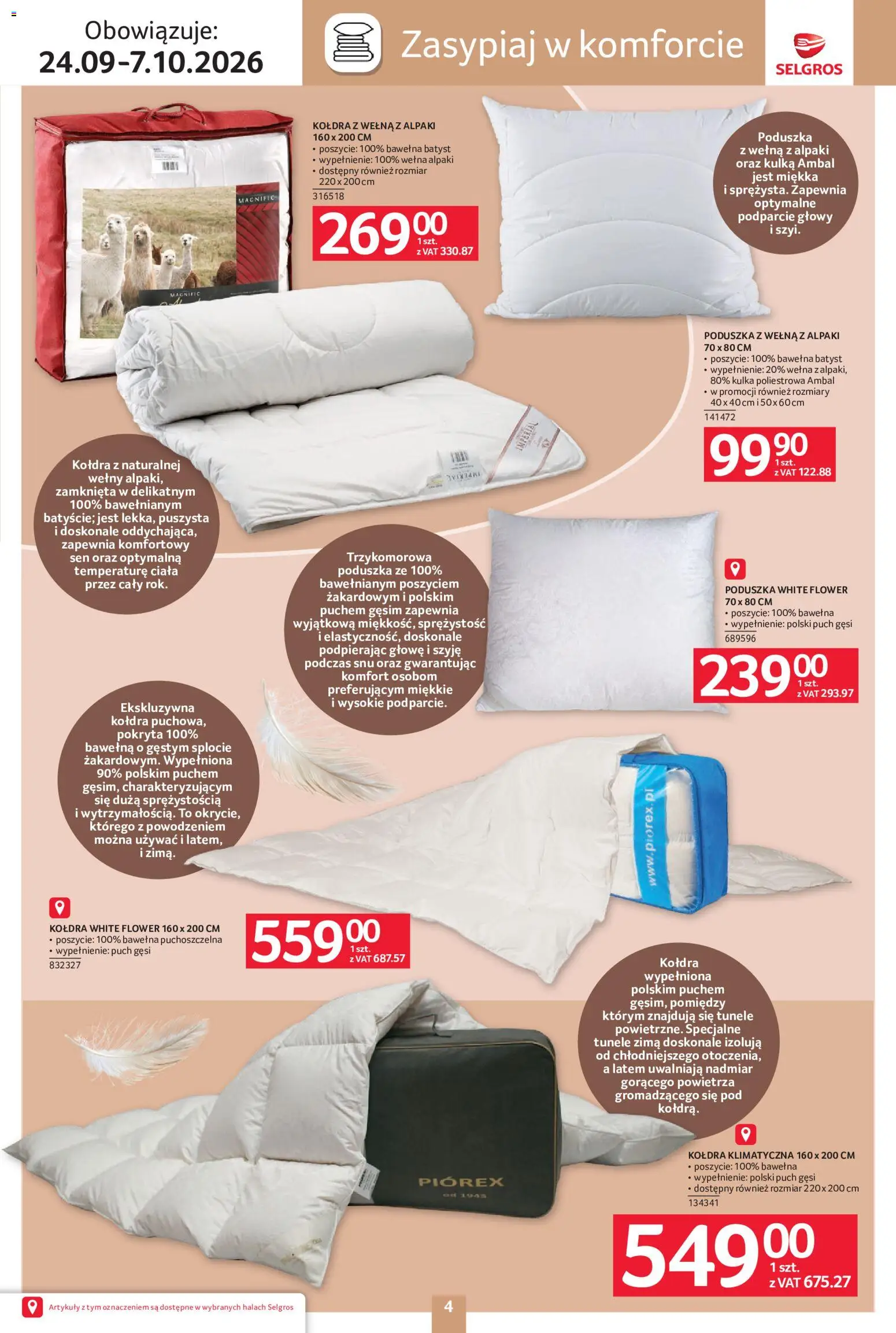 Pogląd gazetki "Selgros cash&carry gazetka - Home deco" ze sklepu Selgros cash&carry ważnej od 24.09.2026