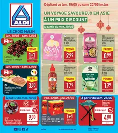 Prévisualisation de Aldi Folder de la semaine 21 du magasin Aldi formulaire valide 18/05/2026