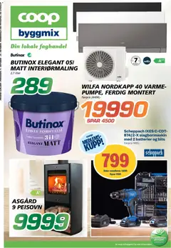 Forhåndsvis Coop Byggmix kundeavis fra butikk Coop Byggmix gyldig fra 12/10/2026