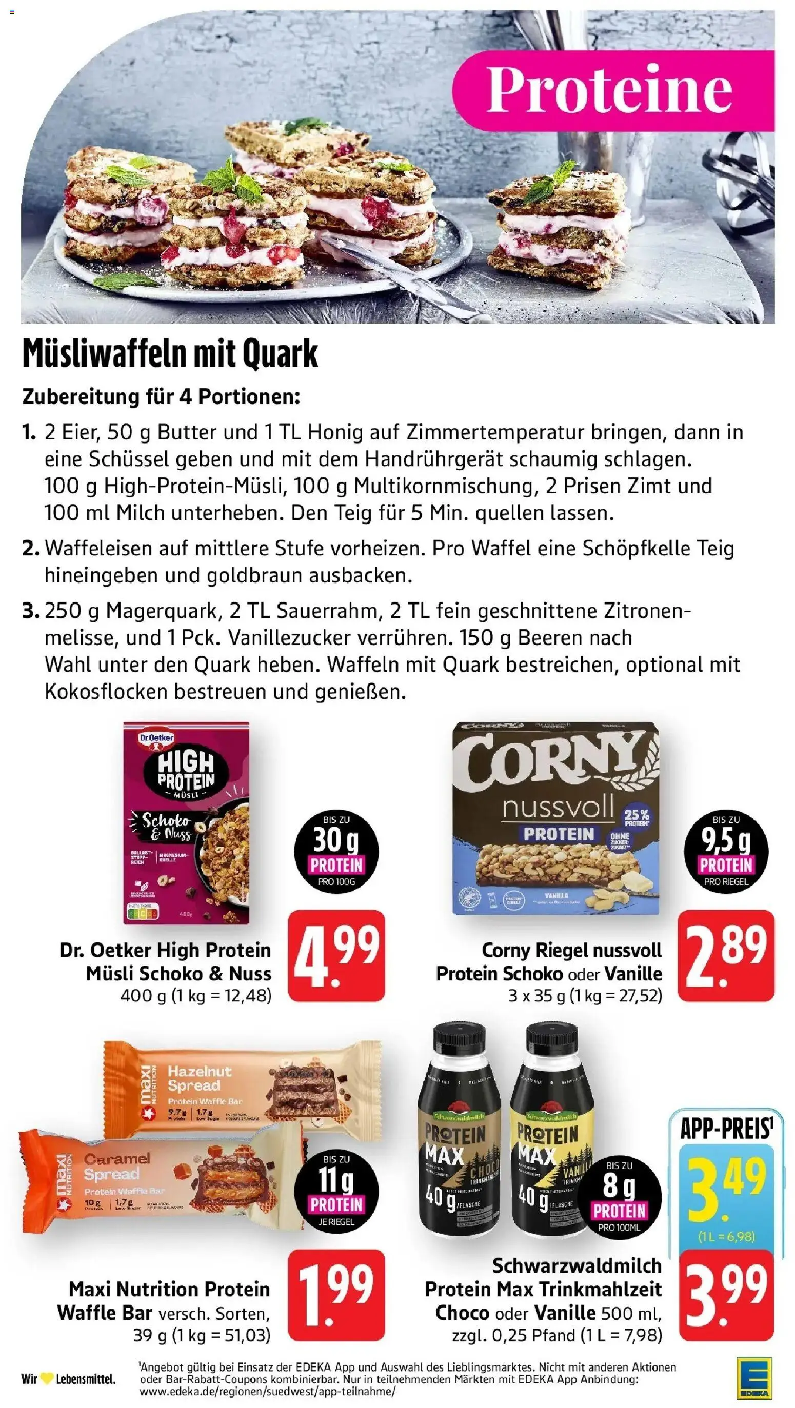 Vorschau von dem Prospekt des Geschäftes Edeka, gültig ab dem 26.10.2026