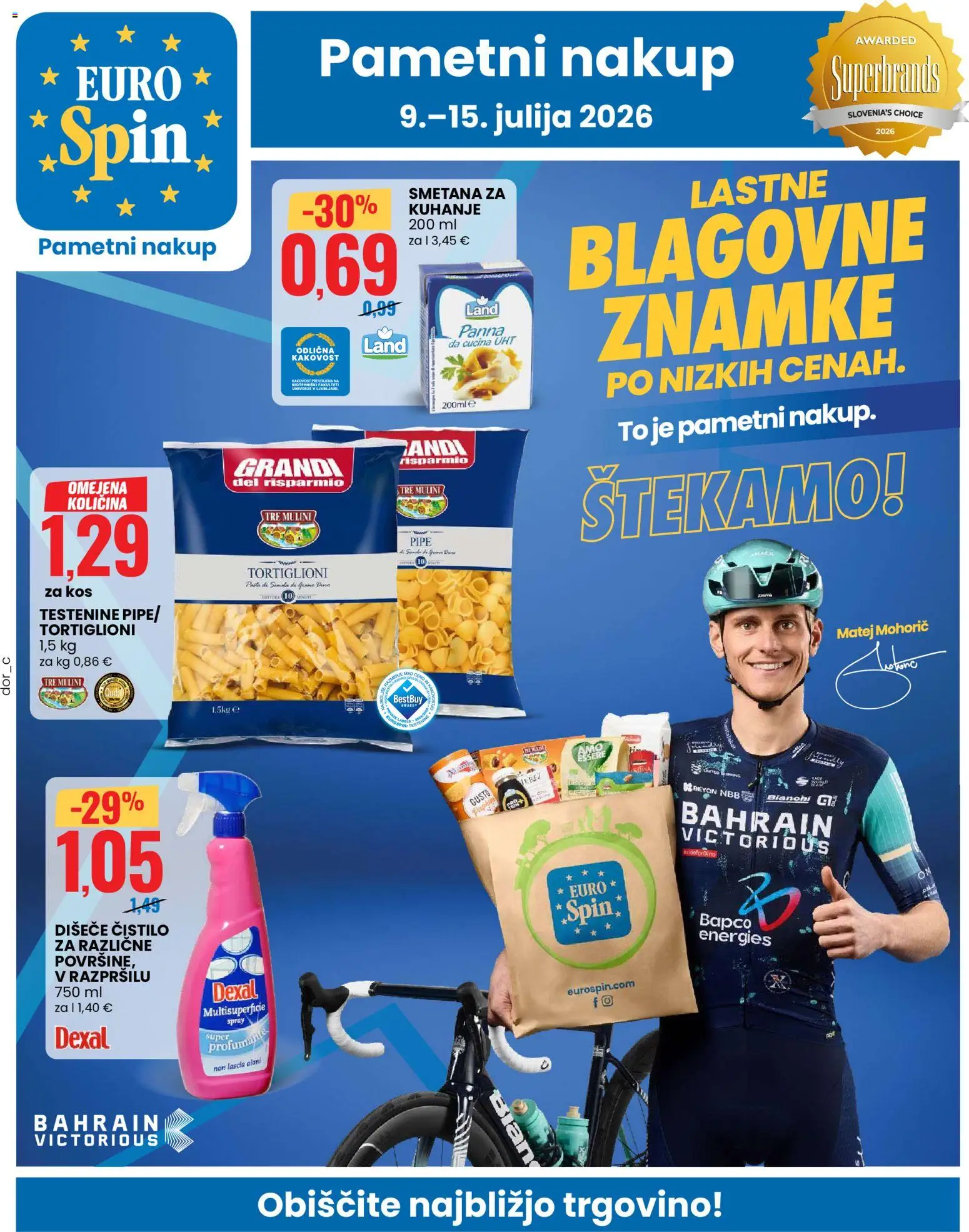 Predogled kataloga iz trgovine Eurospin veljaven od 09.07.2026