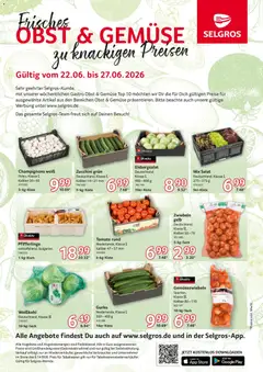 Vorschau von dem Prospekt des Geschäftes Selgros, gültig ab dem 22.06.2026