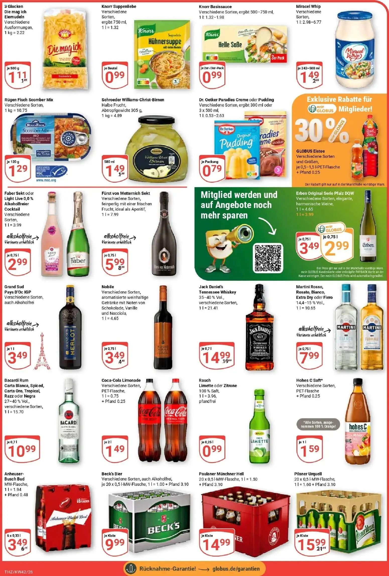 Vorschau von dem Prospekt des Geschäftes Globus, gültig ab dem 12.10.2026