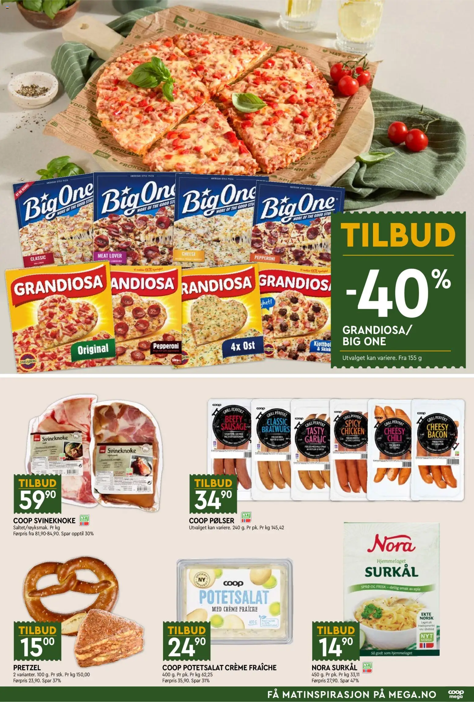 Forhåndsvis Coop Mega kundeavis fra butikk Coop Mega gyldig fra 28/09/2026