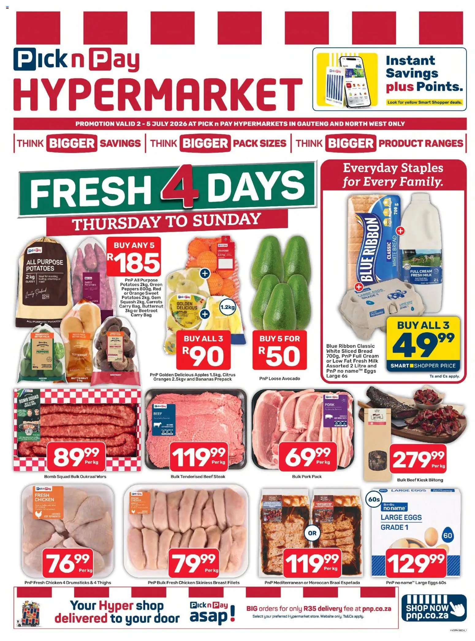 Preview of Pick n Pay flyer valid from 02/07/2026