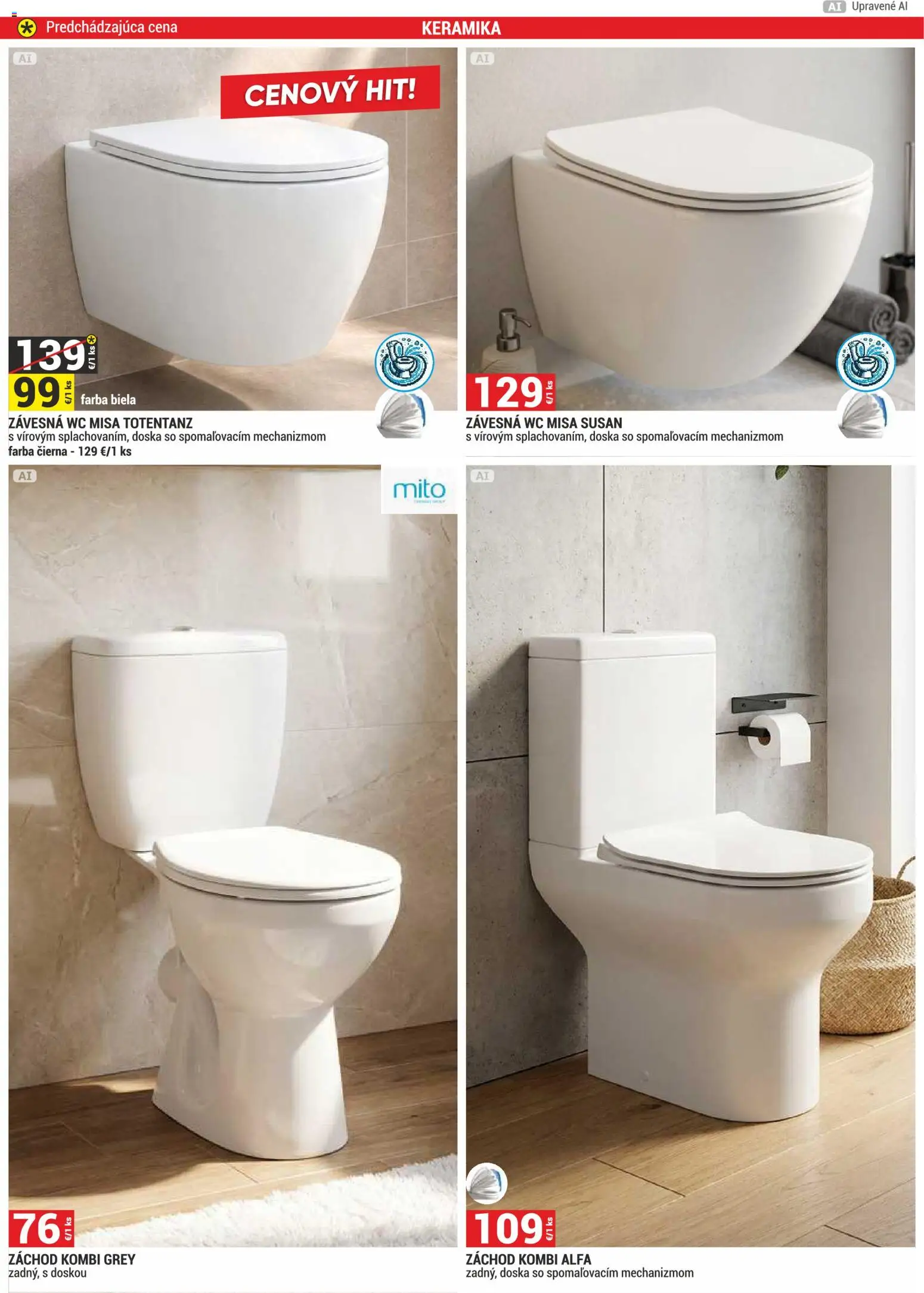 Náhľad Merkury Market letáku platného od 01.11.2026 - Wc