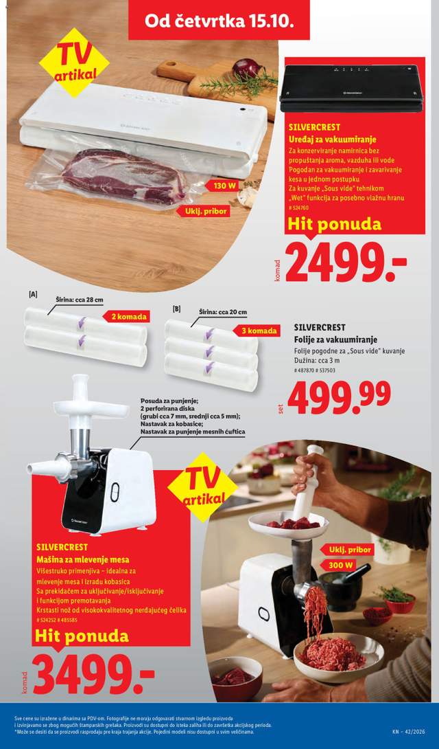Novi Lidl katalog od 15.10.