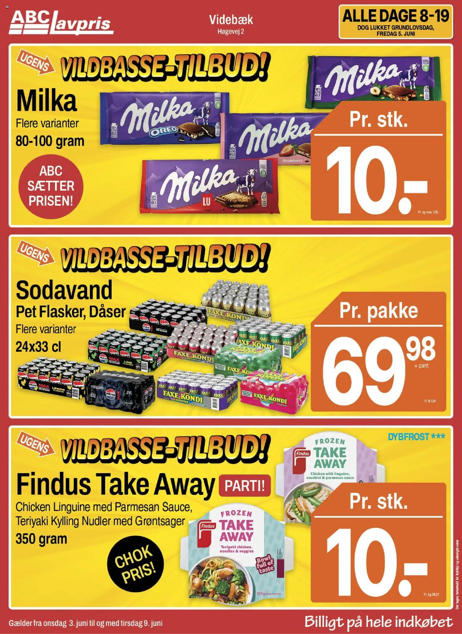Eksempel på tilbudsavis Abc Lavpris - Videbæk fra butik Abc Lavpris gyldig fra 03/06/2026