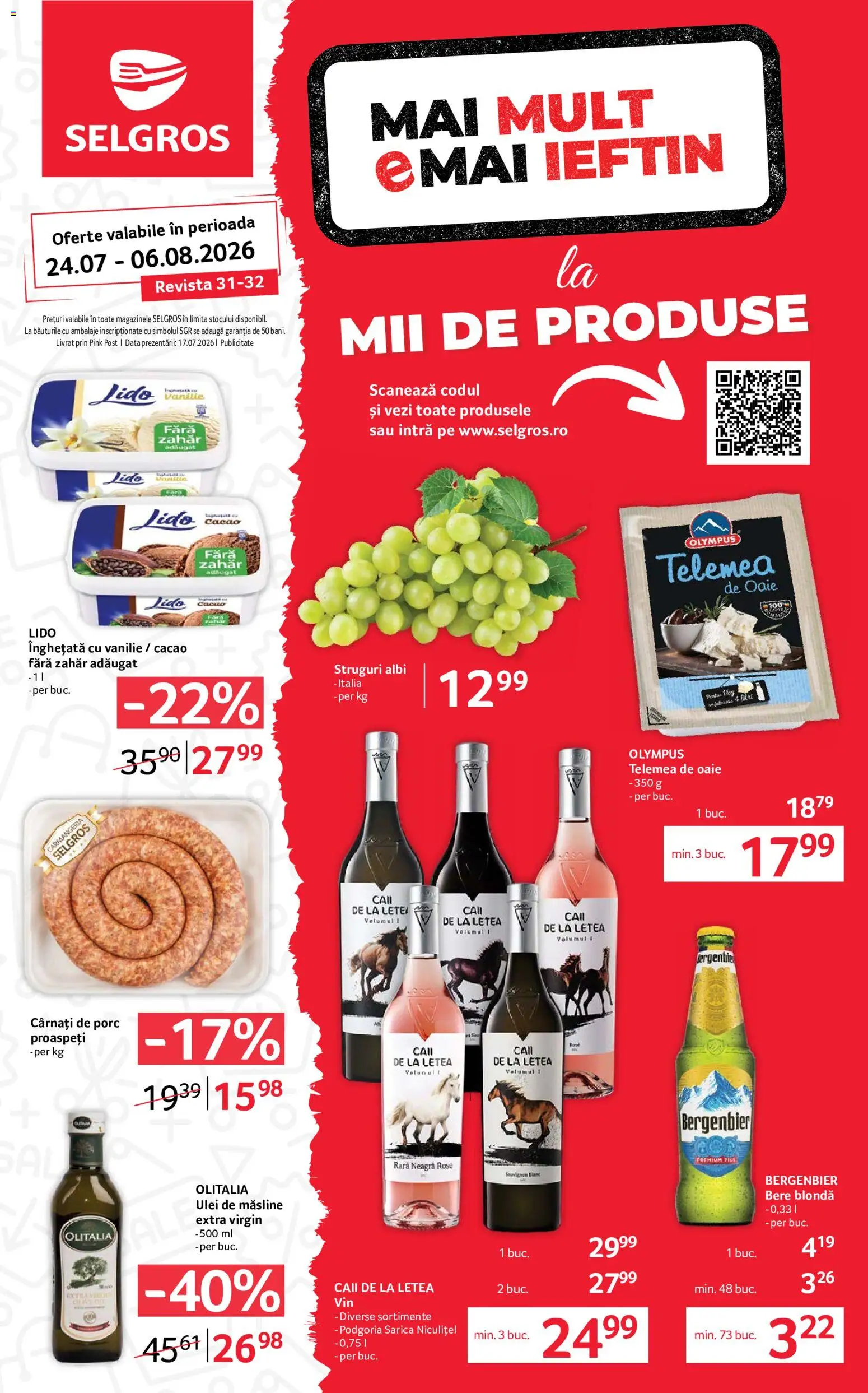 Previzualizarea de cataloage: Selgros Selgros Catalog valabil de la 24.07.2026