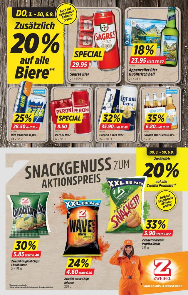 Neue Denner Aktionen ab 03.09.