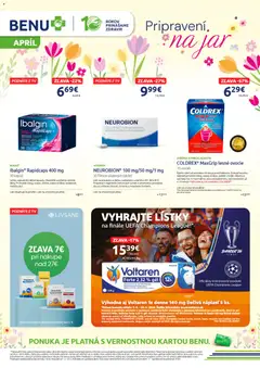 Náhľad BENU Lekáreň letáku platného od 01.04.2026