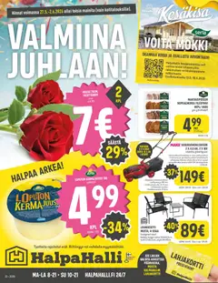 Kaupan Halpa Halli Halpa Halli tarjoukset esikatselu, voimassa 27/05/2026