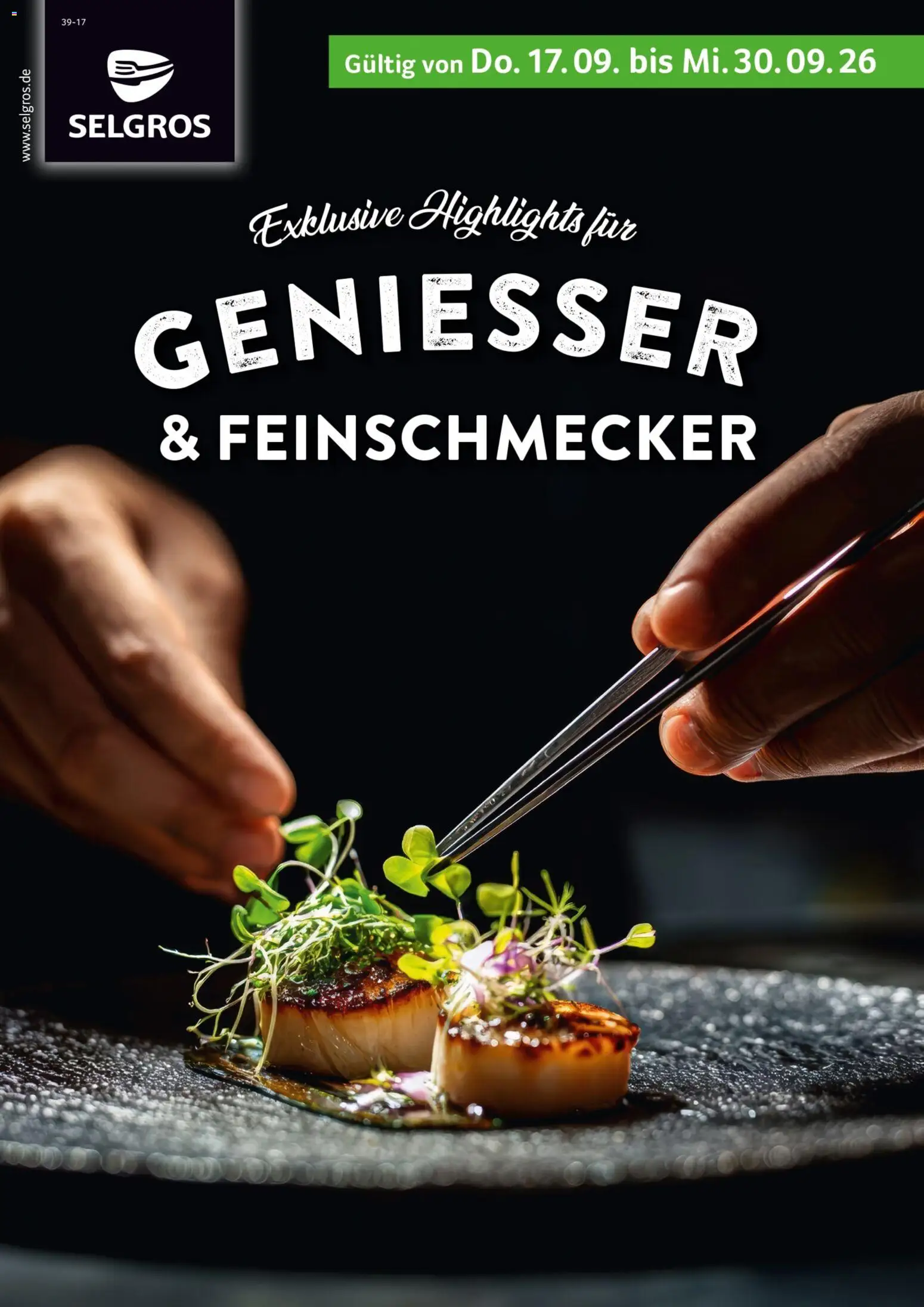 Vorschau von dem Prospekt des Geschäftes Selgros, gültig ab dem 17.09.2026