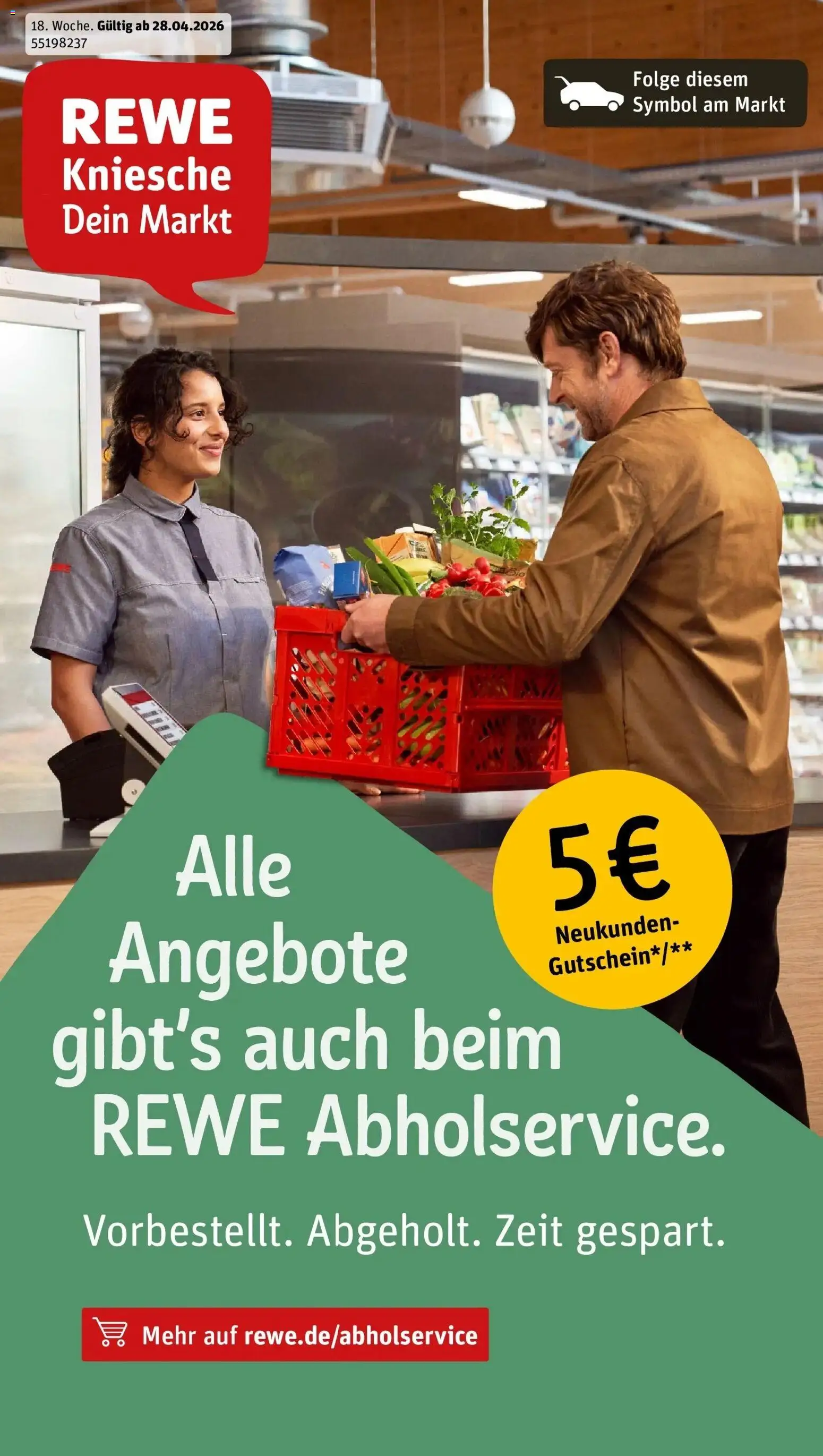 Vorschau von dem Prospekt des Geschäftes Rewe, gültig ab dem 27.04.2026