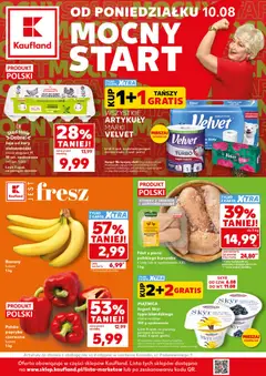Náhled nabídky: Kaufland Polsko Kaufland Polsko leták - Mocny start platný od 10.08.2026