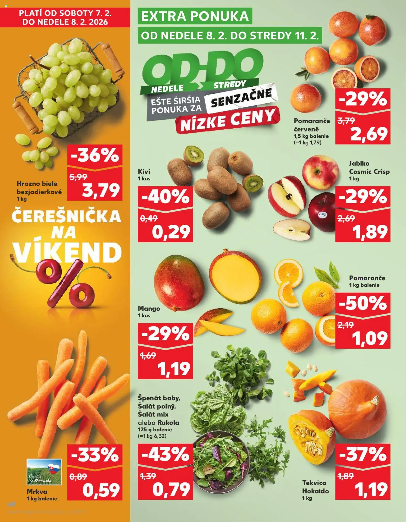 Náhľad Kaufland letáku platného od 05.02.2026
