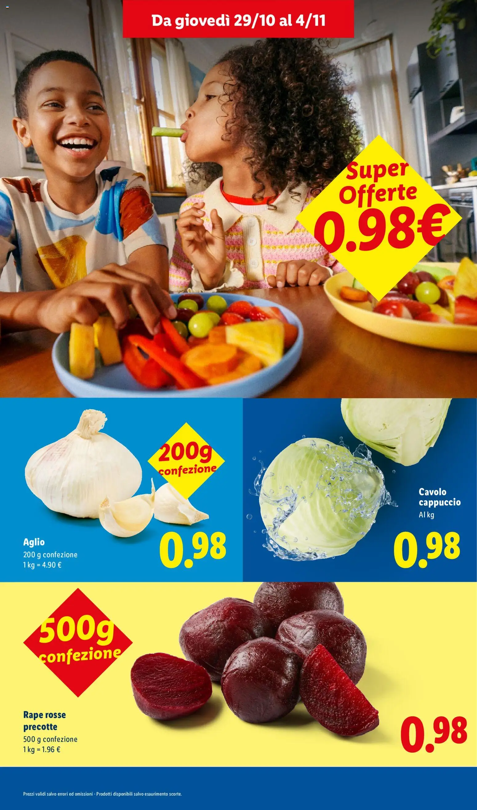 Anteprima dell'opuscolo Lidl volantino Fresca e conveniente dal negozio Lidl valido da 29/10/2026