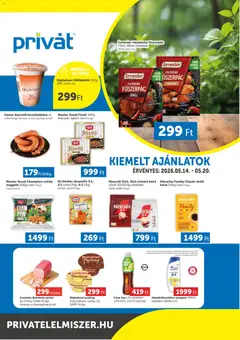 PRIVÁT - PRIVÁT Déli vármegyék megtekintése, amely érvényes 2026.05.14.-től