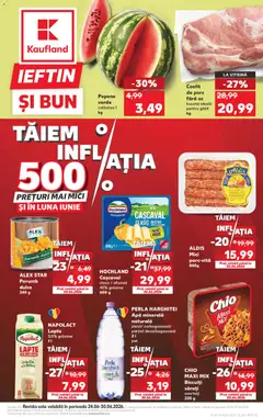 Kaufland RO - Kaufland RO akciós újság megtekintése, amely érvényes 2026.06.24.-től