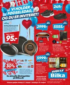 Eksempel på tilbudsavis Bilka - Nonfood fra butik Bilka gyldig fra 07/08/2026