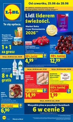 Pogląd gazetki "Lidl gazetka" ze sklepu Lidl ważnej od 25.06.2026