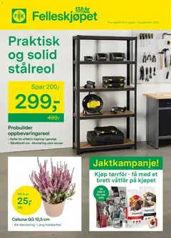 Forhåndsvis Felleskjøpet kundeavis fra butikk Felleskjøpet gyldig fra 31/08/2026