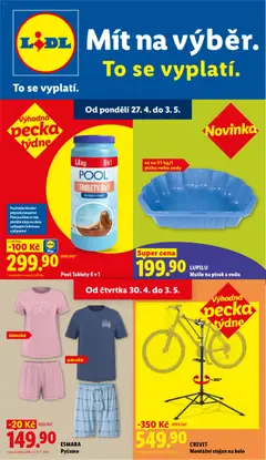 Náhled nabídky: Lidl Lidl leták - Spotřební zboží platný od 30.04.2026