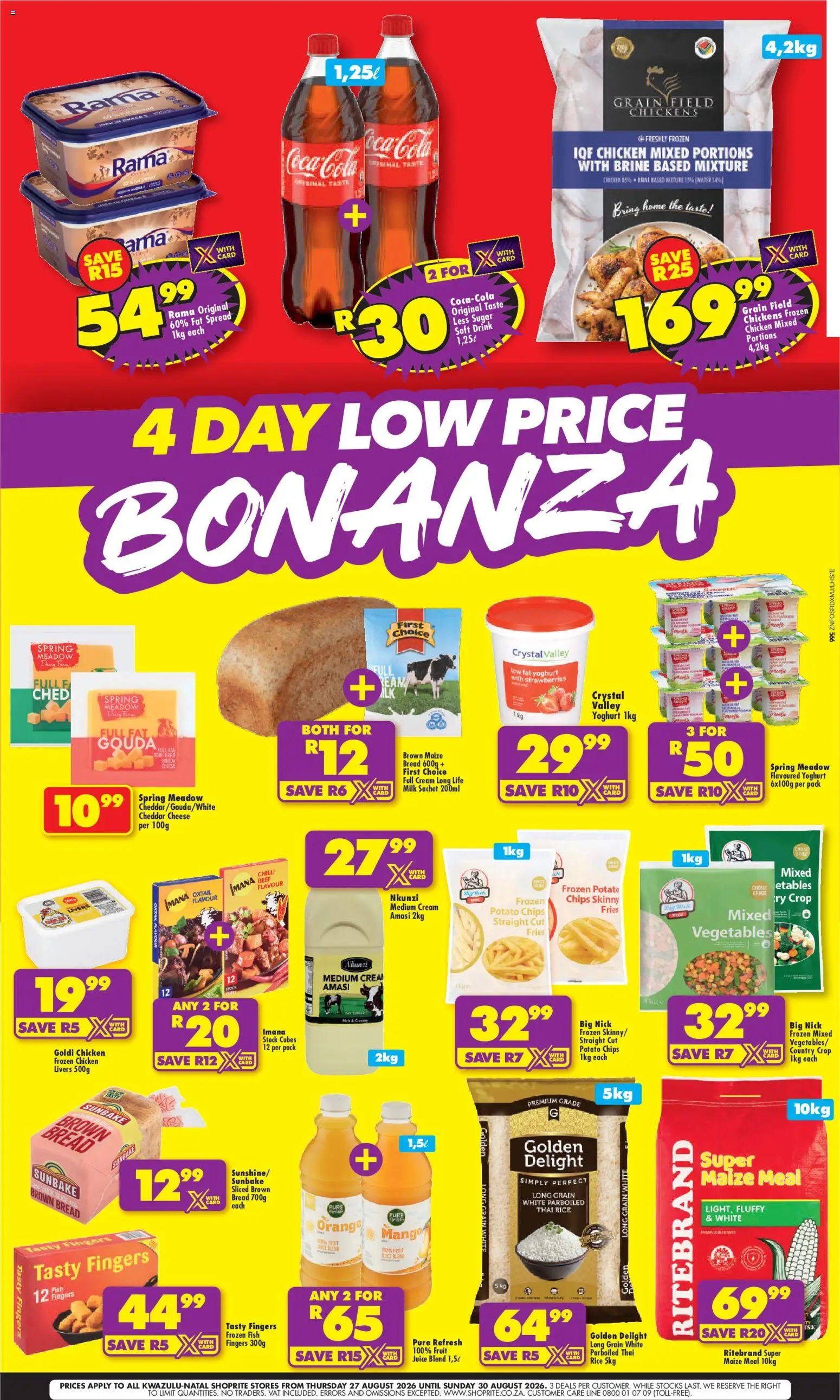Preview of Shoprite flyer valid from 27/08/2026