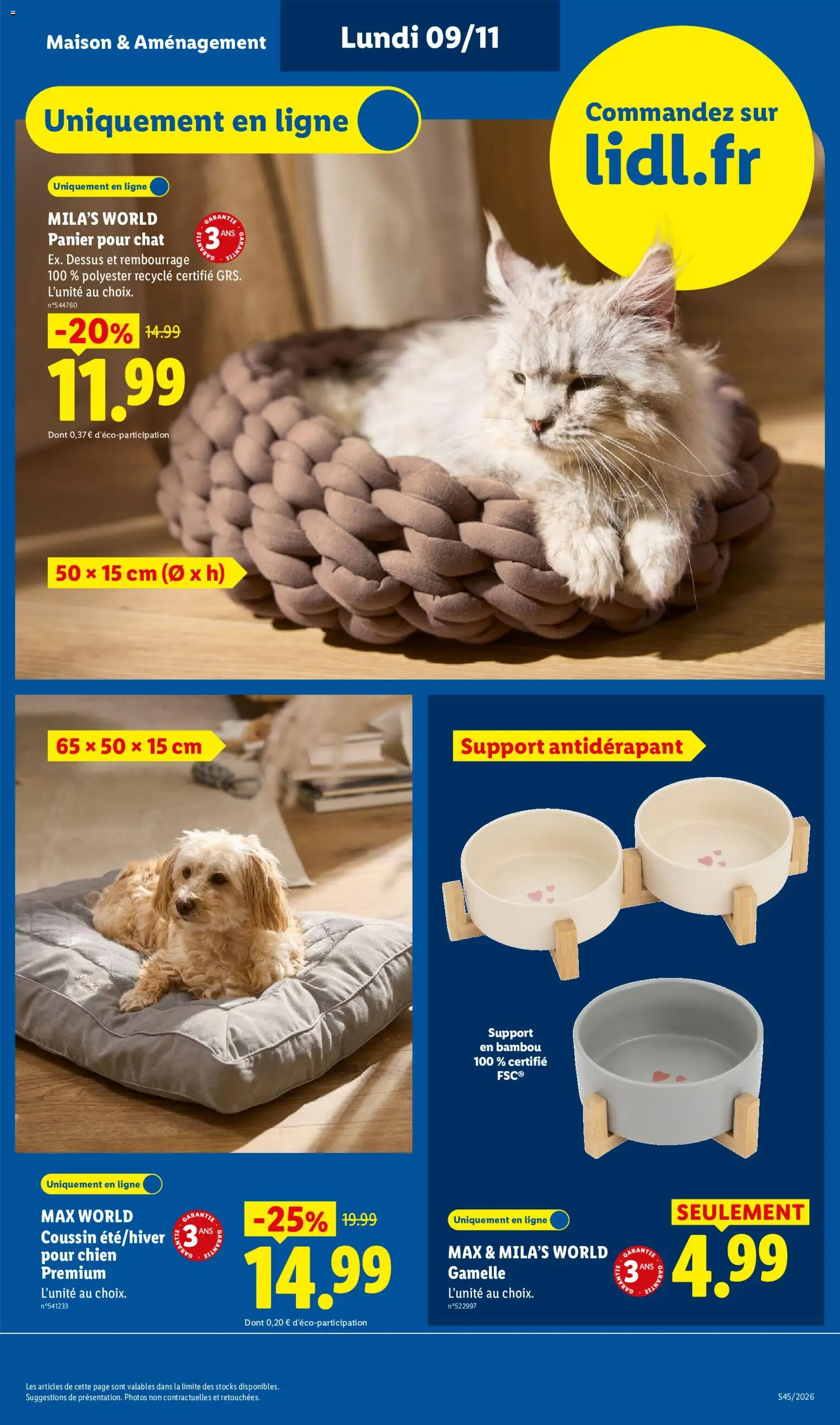 Prévisualisation de LIDL catalogue du magasin LIDL formulaire valide 05/11/2026