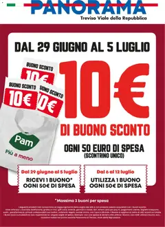 Anteprima dell'opuscolo Panorama volantino Sconto 10 dal negozio Panorama valido da 29/06/2026