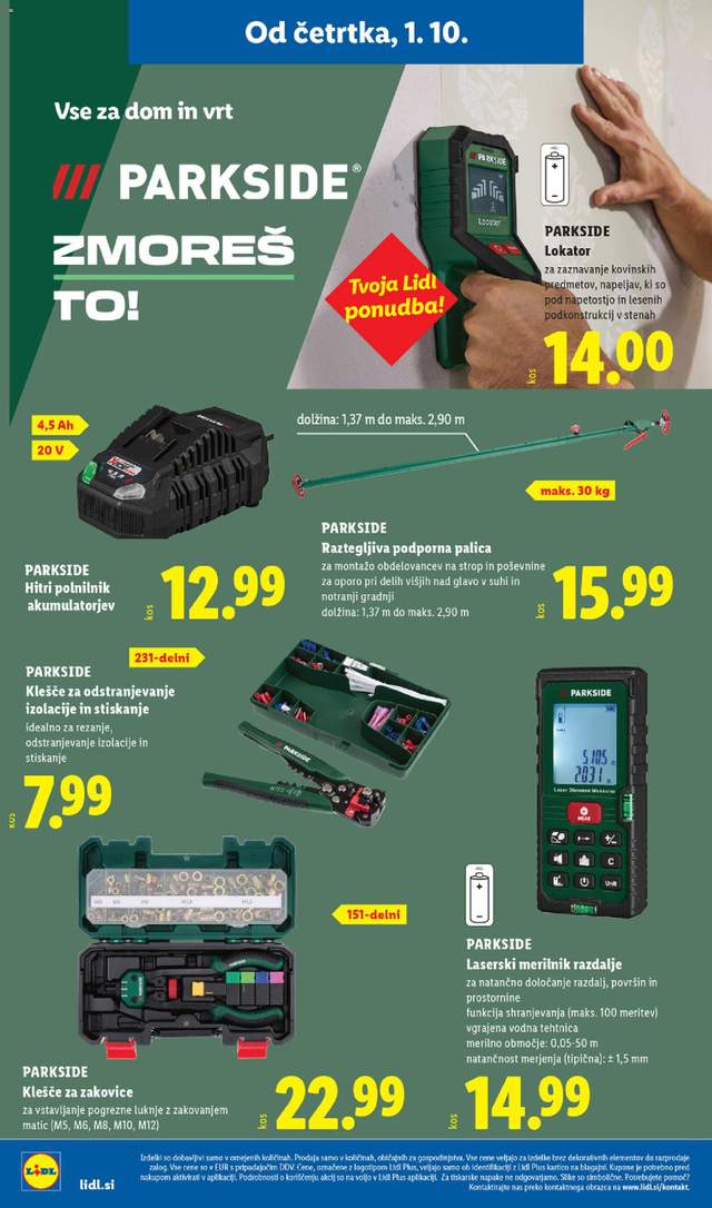 Novi Lidl katalog od 01.10.