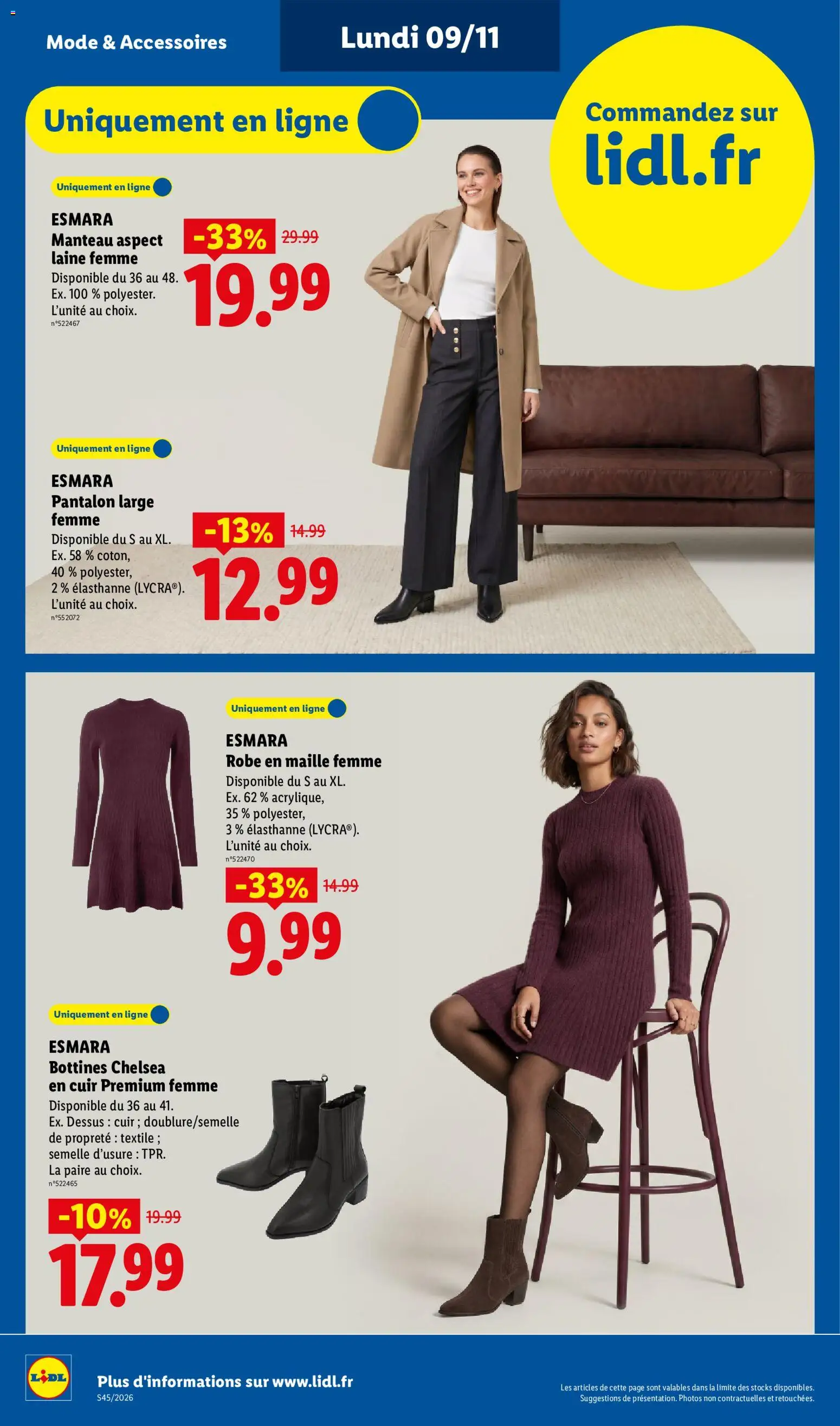 Prévisualisation de LIDL catalogue du magasin LIDL formulaire valide 05/11/2026